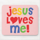 Suche nach jesus lieben sie mousepads Christentum