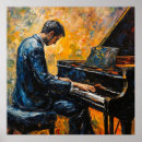 Suche nach piano player poster Tastatur