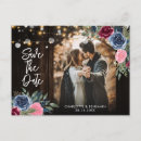 Suche nach wedding save the date postkarten Marineblau