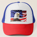 Suche nach weißkopfseeadler kappen Amerikanische flagge