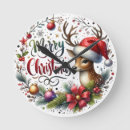 Suche nach frohe weihnachten wanduhren Weihnachtsdekoration