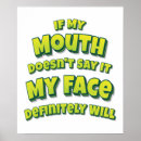 Suche nach mund poster Sagen