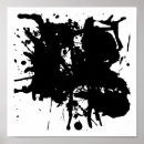 Suche nach der schwarze fleck poster Modern