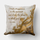 Suche nach viel glück kissen Gold