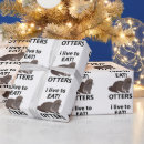 Suche nach niedlicher otter geschenkpapier Lustig