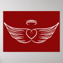 Suche nach engel flügel poster Herz