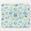 Suche nach mit blumen gemalt mousepads Blau