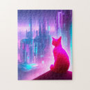 Suche nach zukunft puzzle Blau