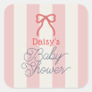 Suche nach rosa streifen aufkleber Babyparty