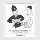 Suche nach polizist aufkleber Cartoon