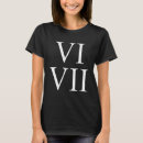 Suche nach lustige zahlen tshirts Sechs