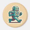 Suche nach niedlicher roboter magnete Retro