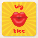 Suche nach rote lippen untersetzer Küssen