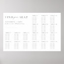 Suche nach hochzeitstabelle poster Modern