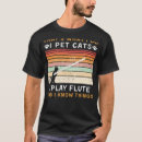 Suche nach flötenspieler tshirts Katzenliebhaber
