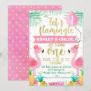 Suche nach rosa flamingos einladungen Zwillinge
