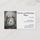 Suche nach uhr visitenkarten Geschäft