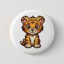 Suche nach tiger cartoon buttons Tier