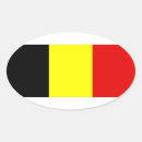Suche nach belgien flagge aufkleber Schwarz
