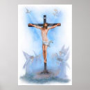 Suche nach jesus kreuz poster Vintag