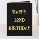 Suche nach 22 geburtstag karten 22 jahre alt