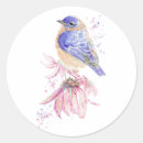 Suche nach blauer vogel aufkleber Aquarell