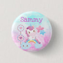 Suche nach kawaii einhorn buttons Blau