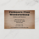 Suche nach woodgrain visitenkarten Tischler