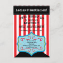 Suche nach vintager zirkus einladungen Kinder