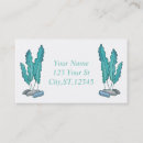 Suche nach algen visitenkarten Strand