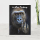 Suche nach gorilla karten Denken sie