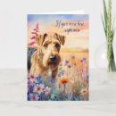 Suche nach airedales karten Haustiere