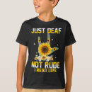 Suche nach schwerhörig tshirts Zeichen