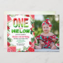 Suche nach watermelon birthday einladungen Aquarell