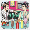 Suche nach retro diner aufkleber Liebe