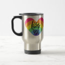 Suche nach liebe reisebecher Regenbogen