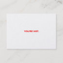 Suche nach das ist heiss visitenkarten Spaß