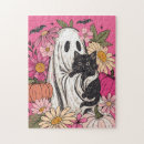 Suche nach halloween puzzle Katze