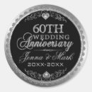 Suche nach 60 hochzeitstag aufkleber Elegant