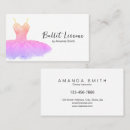 Suche nach tanzstudio visitenkarten Ballerina