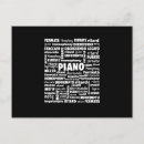Suche nach musikinstrument postkarten Klavier