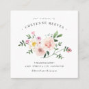 Suche nach vintage blüten visitenkarten Elegant