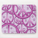 Suche nach friedenszeichen mousepads Lila