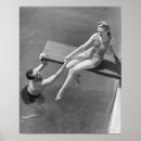 Suche nach sprungbrett poster Vintag