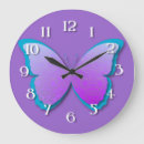 Suche nach lila schmetterling wanduhren Vintag