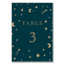 Suche nach ihr ein stern tischkarten Gold