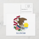 Suche nach illinois flagge postkarten Vereinte staaten