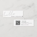 Suche nach lässige visitenkarten Einfach weiß