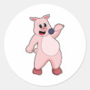 Suche nach schweinchen aufkleber Lustig