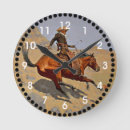 Suche nach cowboy wanduhren Vintag